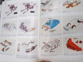 Volkswagen Passat 1990 -myyntiesite / sales brochure, in finnish