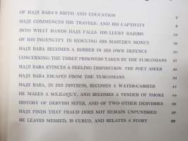 The Adventures of Hajji Baba of Ispahan - With a Profusion of Pictures