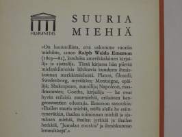 Suuria miehiä. Eri hengensuuntien edustajia