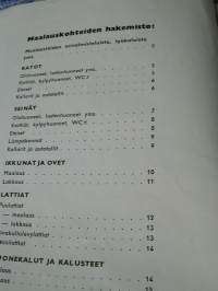 mainos, kaunista maalaten . VAKITA.N tarjous helposti paketti koko  s ja m  19x36no 35kg 5e