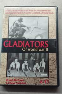Gladiators of  World War II 6/13 - Royal air force RAF  DVD - elokuva  suom. txt