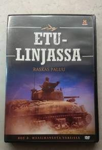 Etulinjassa - Raskas paluu  DVD - elokuva  suom. txt