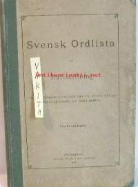 Svensk ordlista