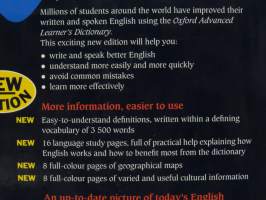 Oxford Advanced Learner´s Dictionary of Current English