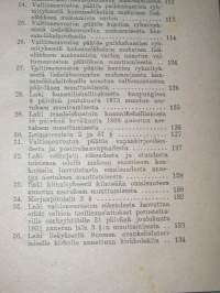 kansaneläkelaki, täytäntöönpanomääräyksineen.1949 . VAKITA.N tarjous helposti paketti koko  s ja m  19x36no 35kg 5e