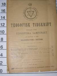 teosofisk tidskrift. VAKITA.N tarjous helposti paketti koko  s ja m  19x36no 35kg 5e