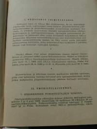 kertomus suomen kansakouluopettajain liiton toiminnasta ,1949. VAKITA.N tarjous helposti paketti koko  s ja m  19x36no 35kg 5e