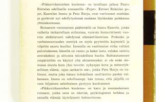 Pikkuvirkamiehen kuolema - romaani 1940 - 1950 luvulta.