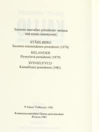 Kallio - Talonpoikaispresidentti, Suomen tasavallan presidentit osa 4.