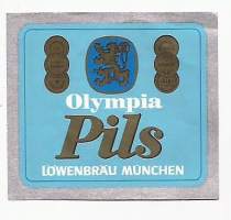 Olympia Pils  - olutetiketti