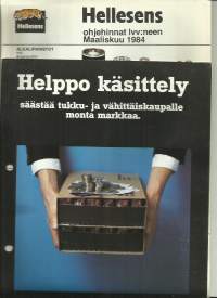 Hellesens  - esite ja hinnasto 1984