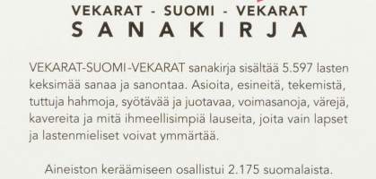 Ankunkankku pamppaa. Vekarat-Suomi-Vekarat sanakirja