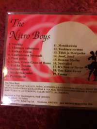 CD- The Nitro Boys. Nostalgiaa 19 kappaleen verran. Piteå Musikhökskolan Sveden   v,1999