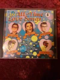 CD-Oll Time Love Songs, 16 äänitettä v.1989. Hyviä laulajia mm. Ray Charles Dean Martin ja Elvis Presley