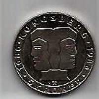 Norja  5 kroner, 1986300th Anniversary - Norweigan Mint  - kolikko