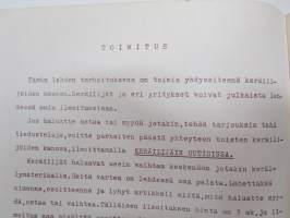 Keräilijäin uutiset nro 3/1973