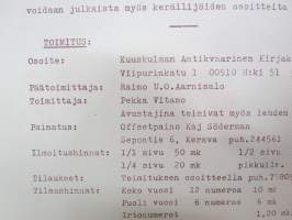 Keräilijäin uutiset nro 3/1973