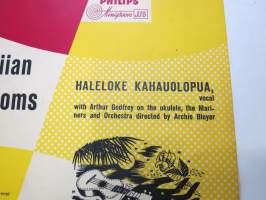 Philips P 10036 R Minigroove 33 1/3 Hawaiian Blossoms Haleloke Kahauolopua, Arthur Godfrey on the ukulele -äänilevy, 33 1/3 rpm 10&quot; record