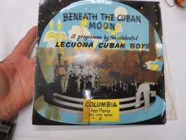 Columbia Long Playing 33 S 1075 Lecuona Cuban Boy - Beneath the Cuban Moon -äänilevy, 33 1/3 rpm 10&quot; record