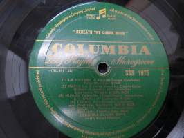 Columbia Long Playing 33 S 1075 Lecuona Cuban Boy - Beneath the Cuban Moon -äänilevy, 33 1/3 rpm 10&quot; record
