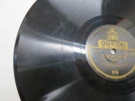 Odeon PLE 128 (painettu Suomessa) Alle Neune - Palaathan luokseni - Hidas valssi -savikiekkoäänilevy, 78 rpm 10&quot; record