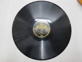 Odeon PLE 128 (painettu Suomessa) Alle Neune - Palaathan luokseni - Hidas valssi -savikiekkoäänilevy, 78 rpm 10&quot; record