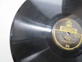 Odeon PLE 128 (painettu Suomessa) Alle Neune - Palaathan luokseni - Hidas valssi -savikiekkoäänilevy, 78 rpm 10&quot; record