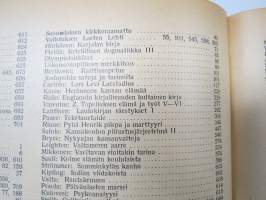 Opettajain lehti 1932-33 -sidottu vuosikerta, käsittelee monipuolisesti kansanopetusta ja opetustoimintaa maanlajuisesti, artikkelisisältö näkyvissä / annual volume