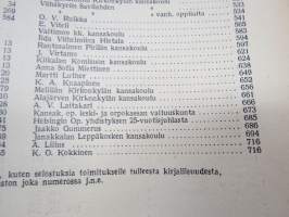 Opettajain lehti 1932-33 -sidottu vuosikerta, käsittelee monipuolisesti kansanopetusta ja opetustoimintaa maanlajuisesti, artikkelisisältö näkyvissä / annual volume