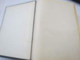 Opettajain lehti 1924-25 -sidottu vuosikerta, käsittelee monipuolisesti kansanopetusta ja opetustoimintaa maanlajuisesti, artikkelisisältö näkyvissä / annual volume