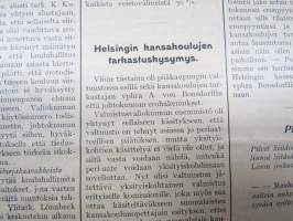 Opettajain lehti 1907-08-09 -sidottu vuosikerta, käsittelee monipuolisesti kansanopetusta ja opetustoimintaa maanlajuisesti, artikkelisisältö näkyvissä / annual vol