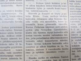 Opettajain lehti 1907-08-09 -sidottu vuosikerta, käsittelee monipuolisesti kansanopetusta ja opetustoimintaa maanlajuisesti, artikkelisisältö näkyvissä / annual vol