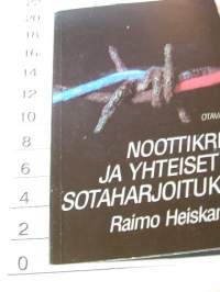 noottikriisi ja yhteiset sotaharjoirukset. raimo heiskanen .vakitan.pakettitarjous koko  s ja m   19x36no 35kg.  5e