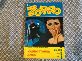 El Zorro N:o 110 2/1968 Kaunottaren ansa