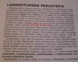 Lannoita oikein pelto puutarha metsä