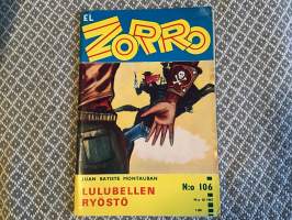 El Zorro N:o 106 10/1967 Lulubellen ryöstö