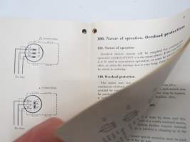 Strömberg - Instructions for installation, operation, and maintenance of squirrelcage motors 34 H 2115 D -sähkömoottori, asennus, käyttö &amp; huolto, englanninkielinen