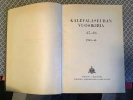 Kalevalaseuran vuosikirja 25-26 1945-46