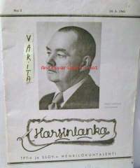 Harsinlanka   24.6.1946   TPT:n ja Sloy:n henkilökuntalehti