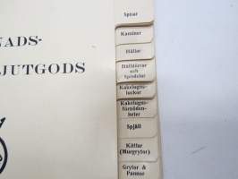 Byggnads- och handelsgjutgods katalog nr 120 1932 / Björneborgs Mekaniska Verkstad Ab -tuoteluettelo Porin Valu
