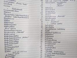 Byggnads- och handelsgjutgods katalog nr 120 1932 / Björneborgs Mekaniska Verkstad Ab -tuoteluettelo Porin Valu