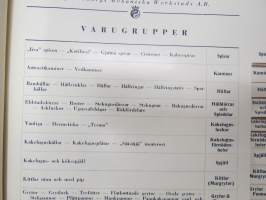 Byggnads- och handelsgjutgods katalog nr 120 1932 / Björneborgs Mekaniska Verkstad Ab -tuoteluettelo Porin Valu