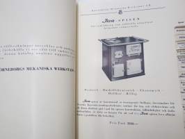 Byggnads- och handelsgjutgods katalog nr 120 1932 / Björneborgs Mekaniska Verkstad Ab -tuoteluettelo Porin Valu