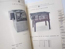 Byggnads- och handelsgjutgods katalog nr 120 1932 / Björneborgs Mekaniska Verkstad Ab -tuoteluettelo Porin Valu