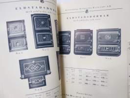 Byggnads- och handelsgjutgods katalog nr 120 1932 / Björneborgs Mekaniska Verkstad Ab -tuoteluettelo Porin Valu