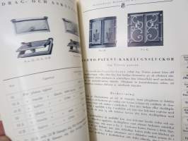 Byggnads- och handelsgjutgods katalog nr 120 1932 / Björneborgs Mekaniska Verkstad Ab -tuoteluettelo Porin Valu
