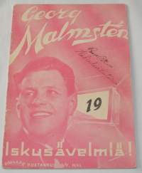 Georg Malmstén Iskusävelmiä 19