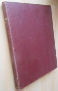 Rakennustaito 1916 koko vuosikerta kirjaksi sidottu, Ilmestynyt kaksi kertaa kuukaudessa. 3 kaksoisnumeroa