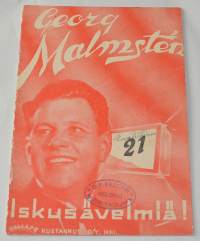 Georg Malmstén Iskusävelmiä 21