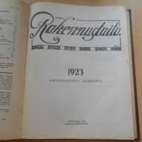 Rakennustaito 1922-1923, Kahden vuoden lehdet sidottu yhdeksi kirjaksi,